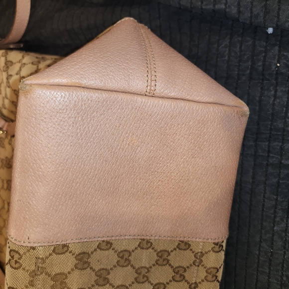 Gucci Bree Tote Beige Canvas - Picture 9 of 10